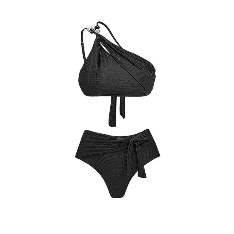 Ensemble Maillot De Bain 1 Pièce Noir + Jupe La Reveche - Taille M, Style Lilybet Vesna