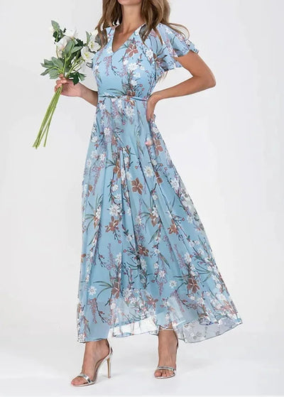 Robe mousseline chic bohème