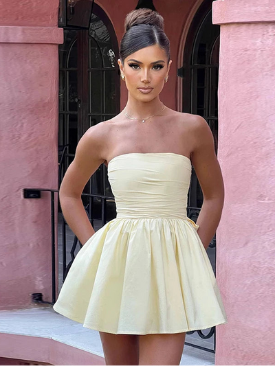 pastel yellow infinity dress Plus Size Convertible Dress Singapore