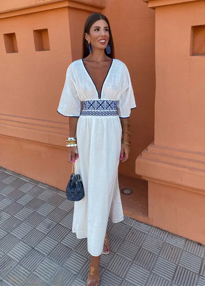 Robe Blanche Boheme Boheme Infinity