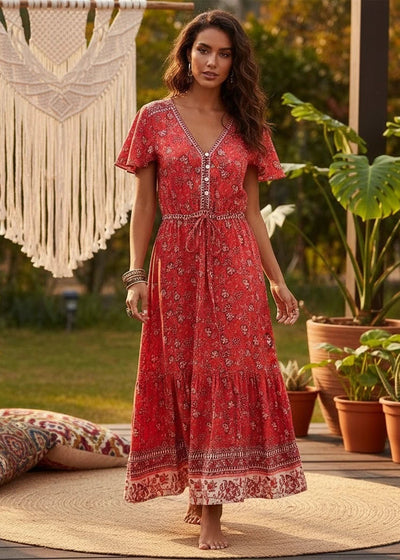 princess polly baby blue dress Bohemian Dress | Chic Bohemian Dress