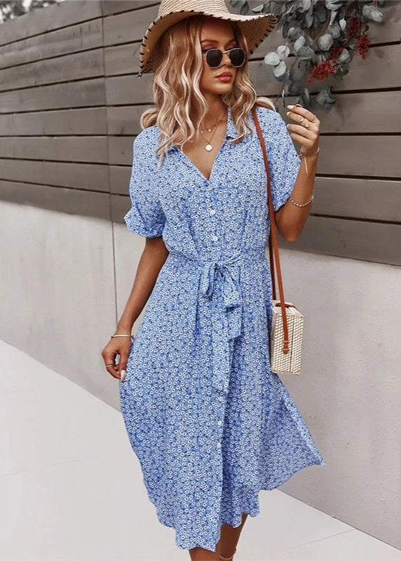 Blue Holiday Dress – Bohème Infinity