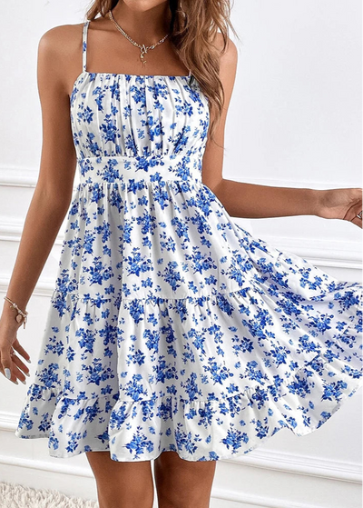 Damen Sommer Blumen Spaghettitrger Sexy Kleider, Minikleid, Strandkle Bohme Infinity Damen Sommer Blumen Spaghettitrger Sexy Kleider, Minikleid, Strandkle Bohme Infinity