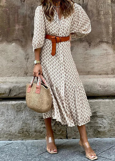 Robe a motifs pour femmes