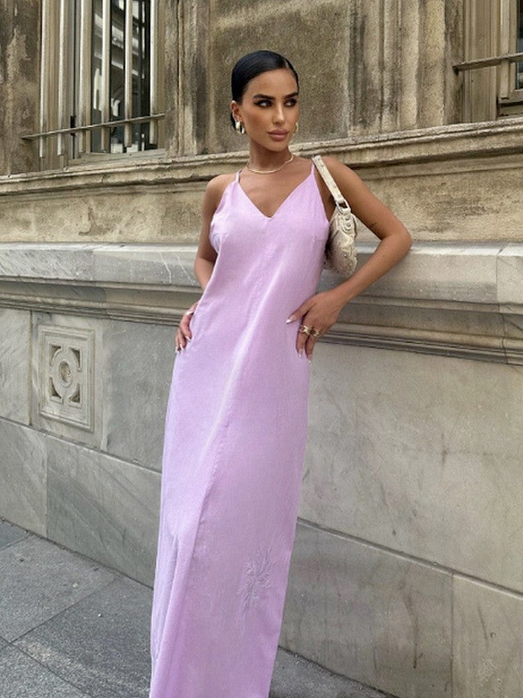 Robe Tunique Violette Perles Taille 22 Simply Be – Viscose Manches Courtes – Neuf Avec étiquettes